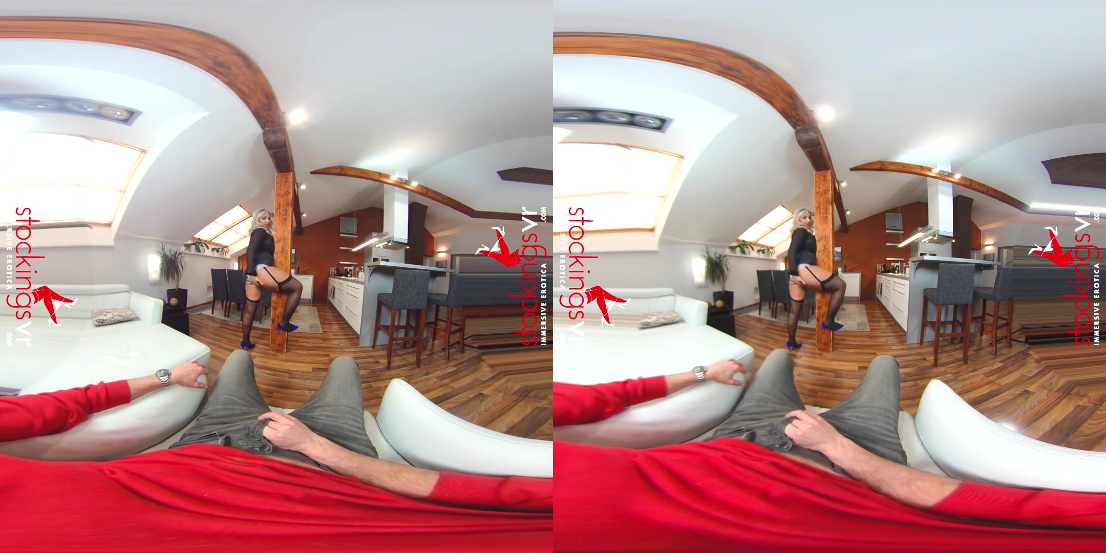 Krystal Swift in That's A Big Load Lap Dance - StockingsVR