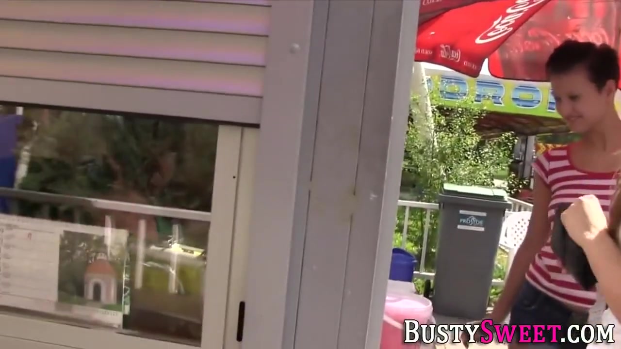 Busty Lezzie Fingered