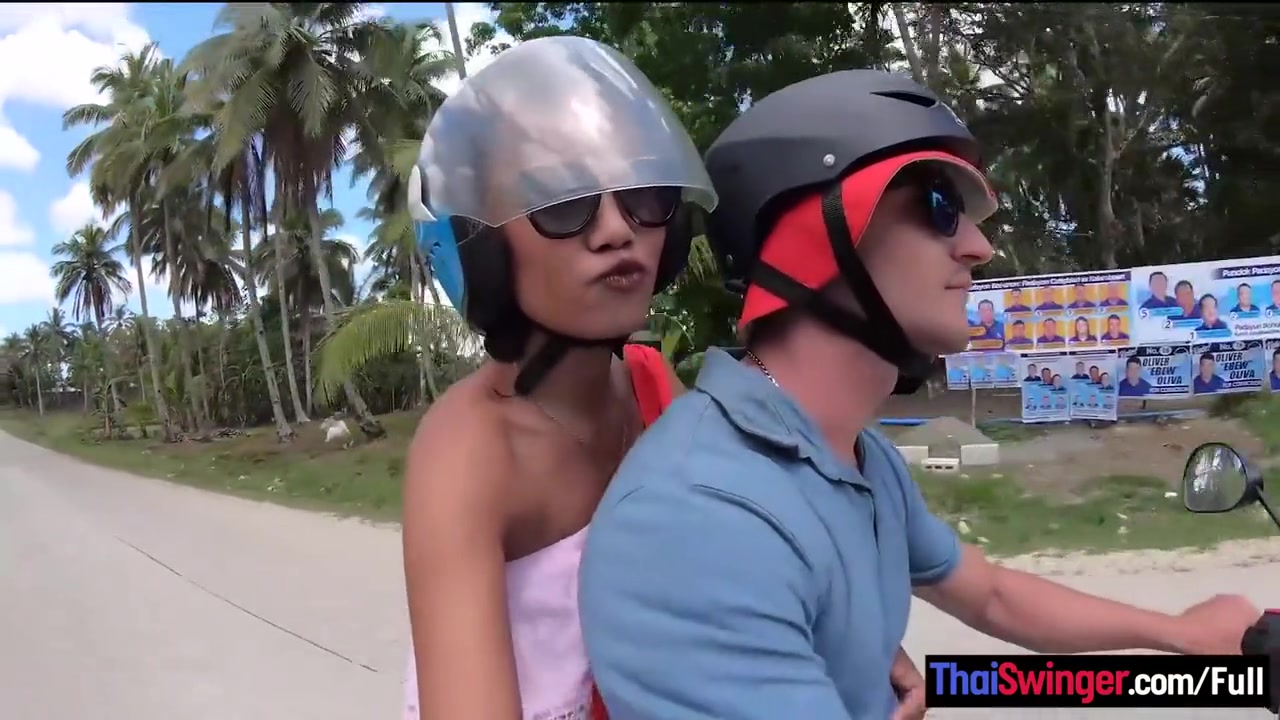 Thai Gf Could Not Wait To Get Her Boyfriends Big Dick In Her Mouth In Public