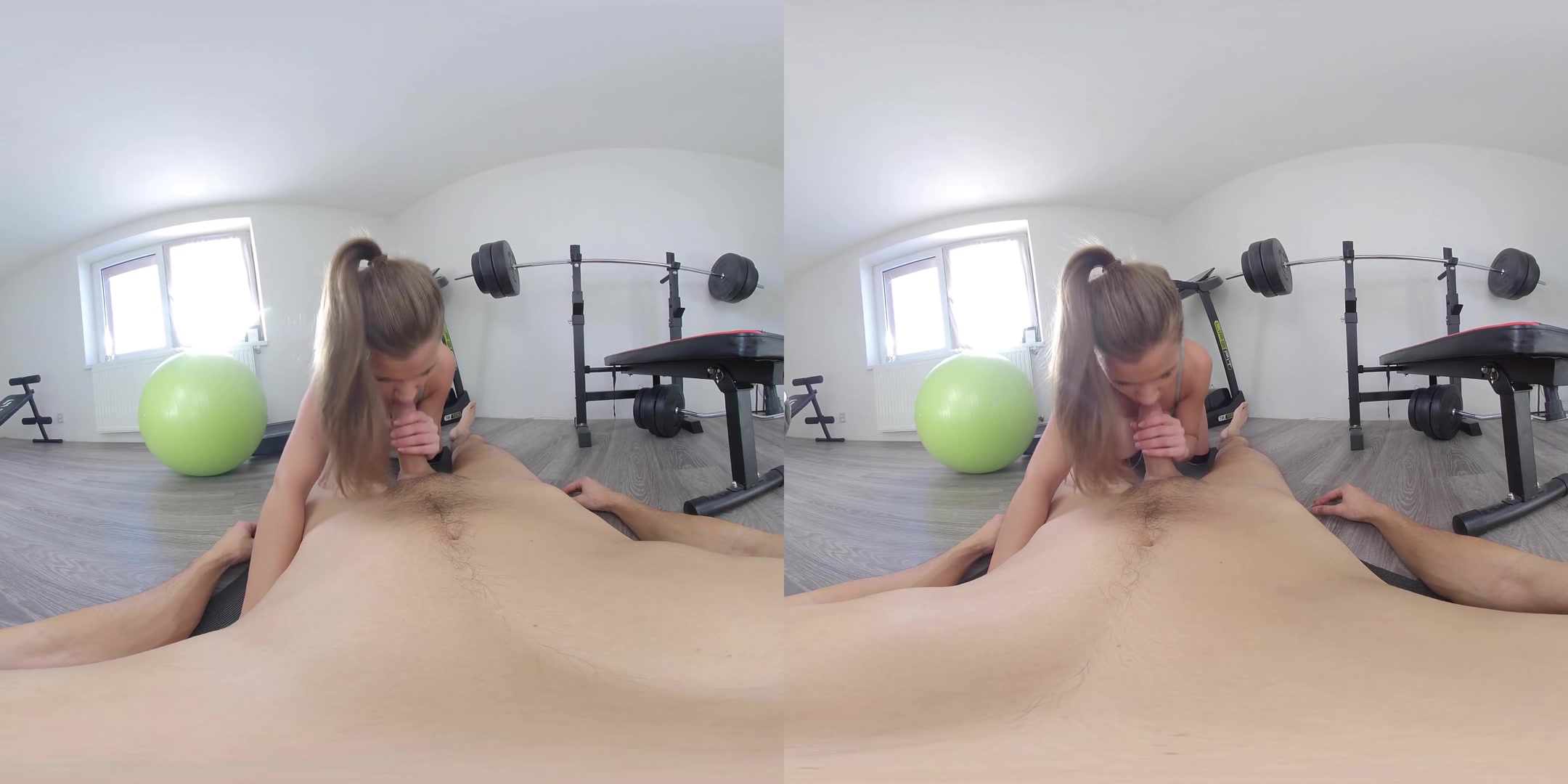With Beautiful Sarah Kay In The Gym - PS-Porn