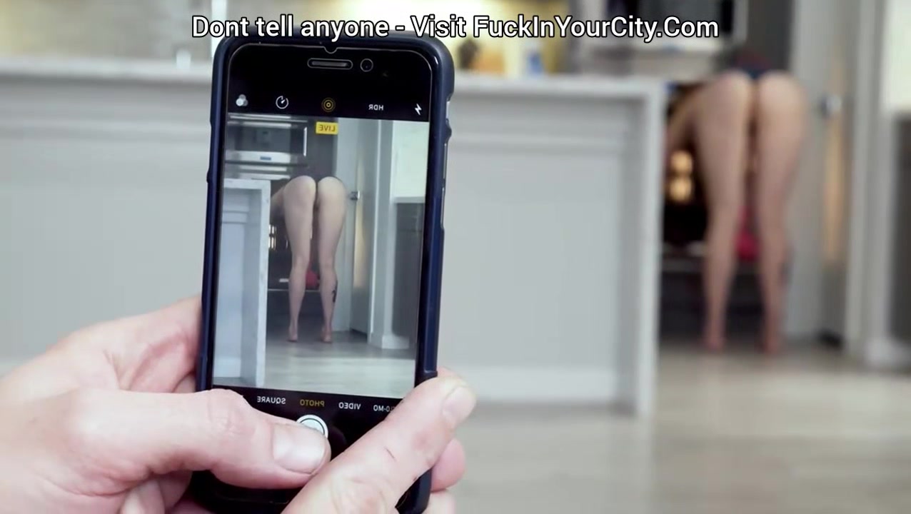 bad guy s spying on busty housewife