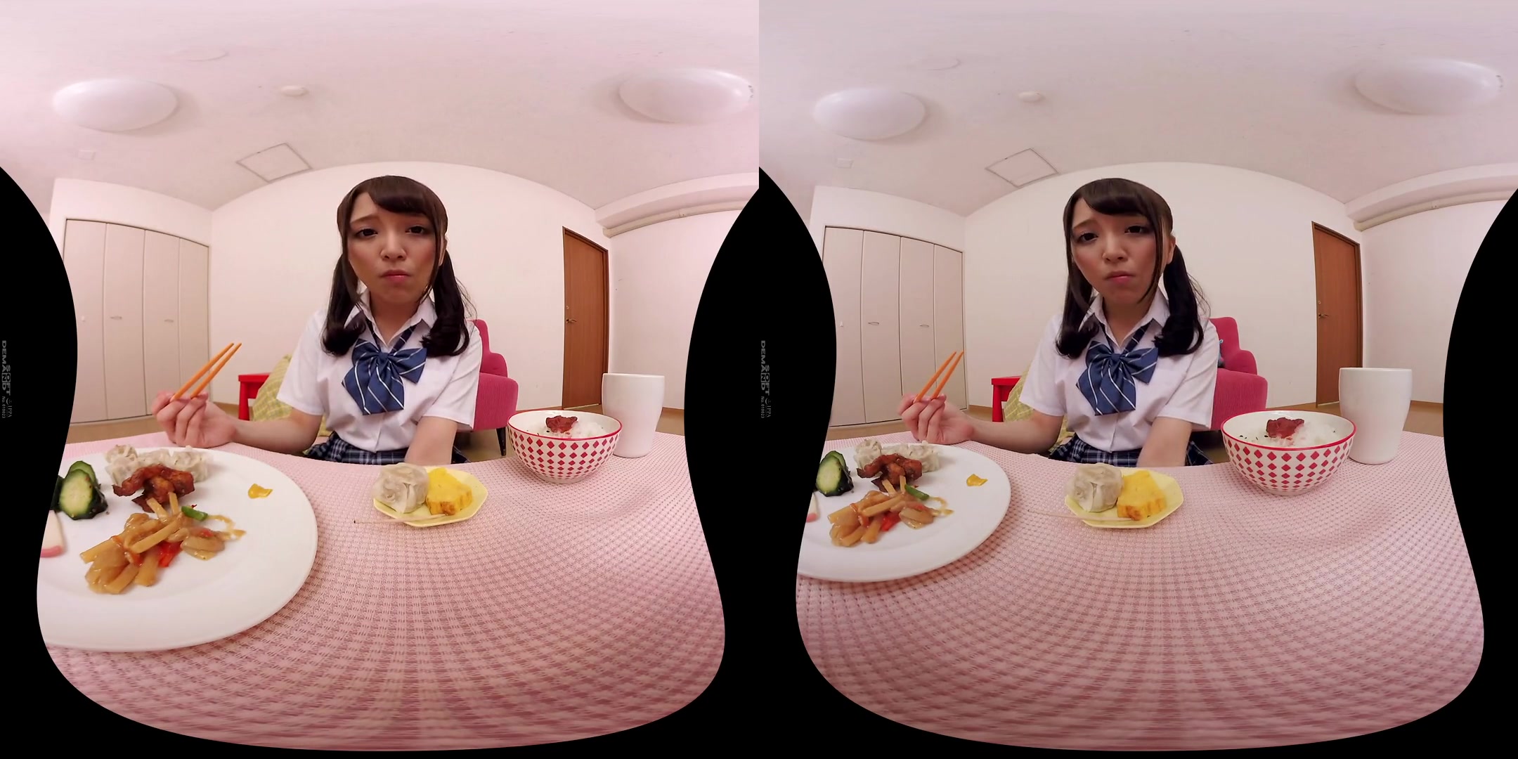 Imagine being 15cm Tall and Seeing what the World Looks Like!; Japanese schoolgirls 18+ Caught Changing