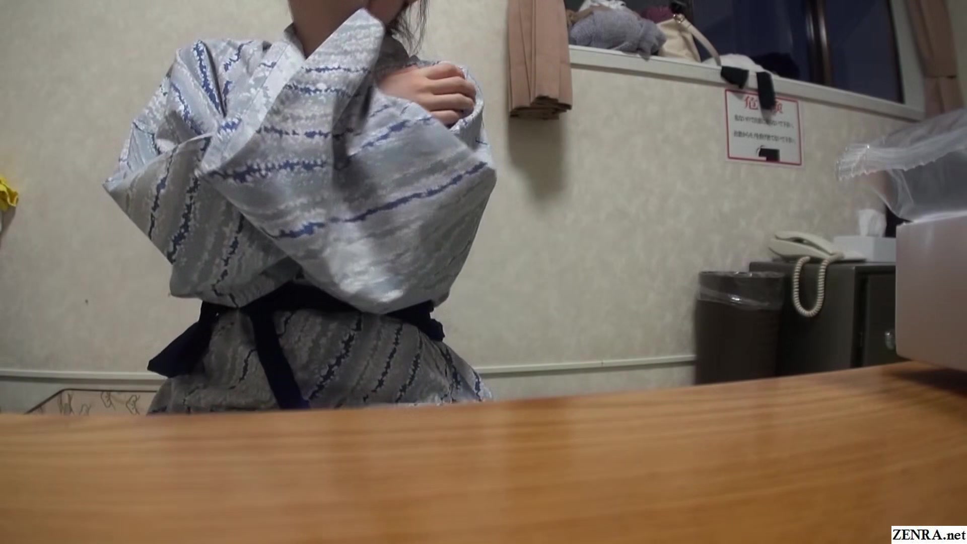 Adorable first time Japanese lesbians private vacation video