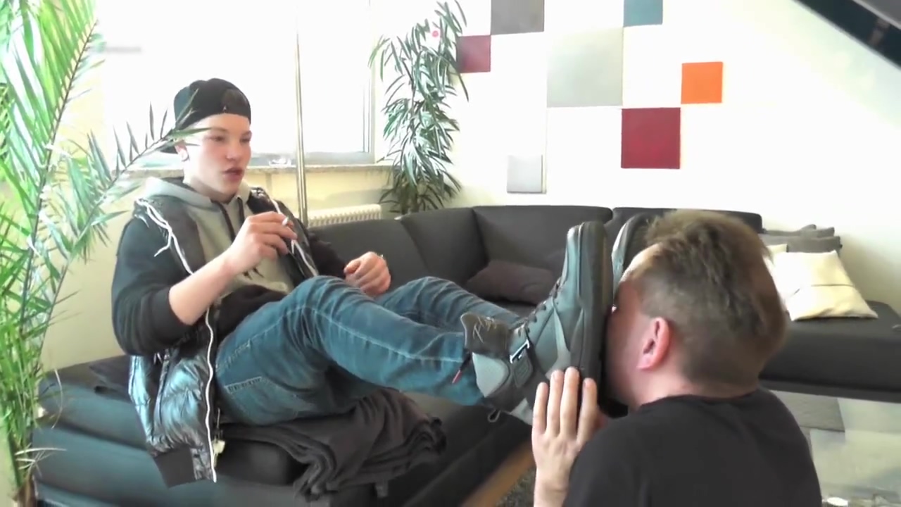 Alter Sklave Junger Master
