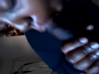 Ebony girl giving head