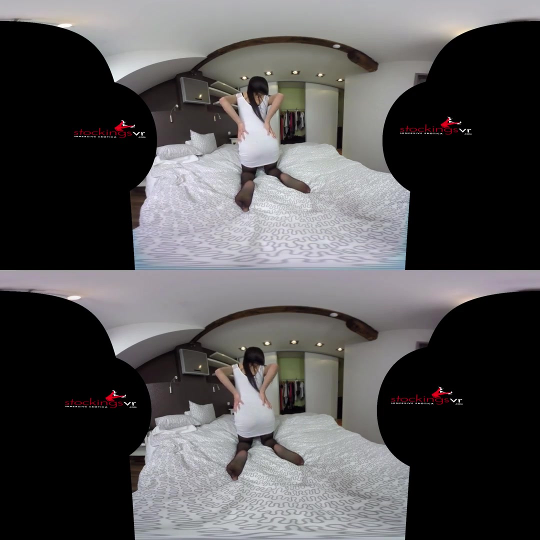 Rosaline Rose in Wanna Look Up My Dress? - StockingsVR