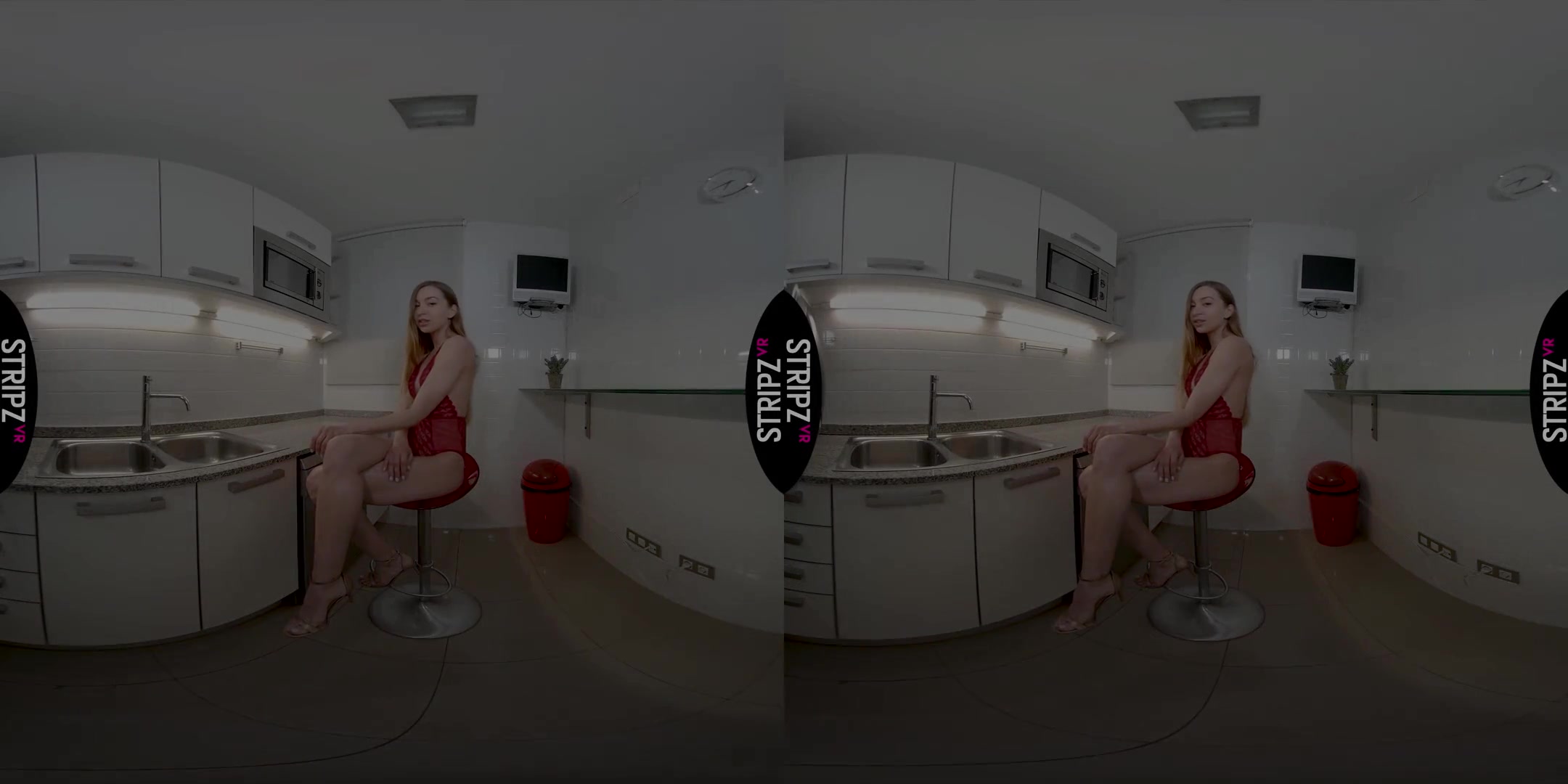 Kitchen Heat - Hot teen 18+ Solo Striptease - SexLikeReal