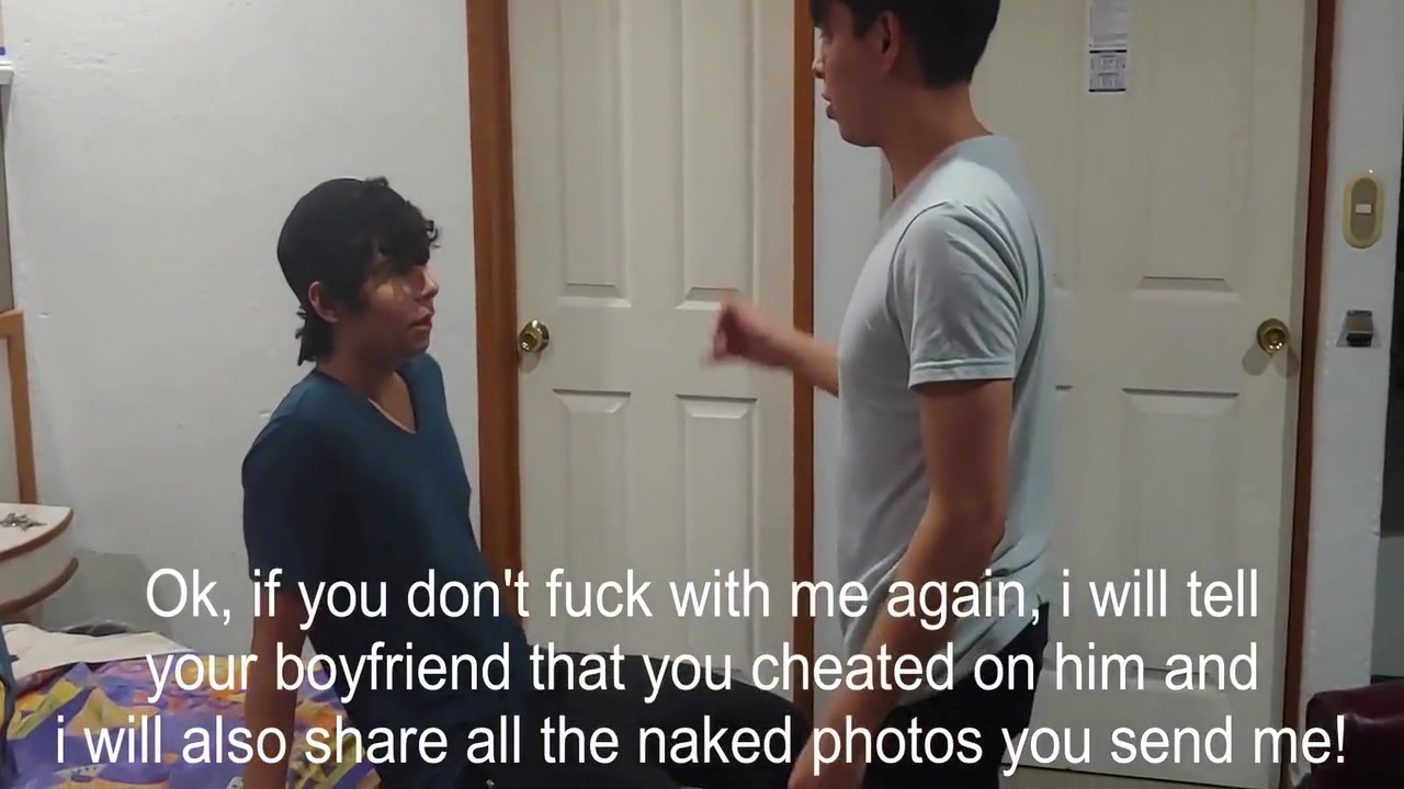 Tyson Kev - Watch Your Dear Emo Boyfriend Get Fucked By An Evil Pervert twink Cuckold 1 5 Min