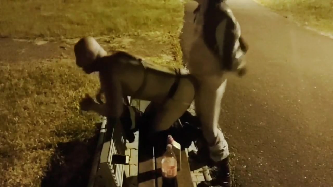 Sex On A Bench At A Parking Lot
