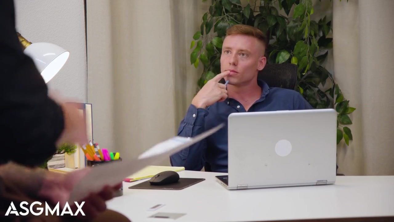 Newbie Stud Employee Tag Teamed By Hot Jocks In Free Use Office - Asgmax