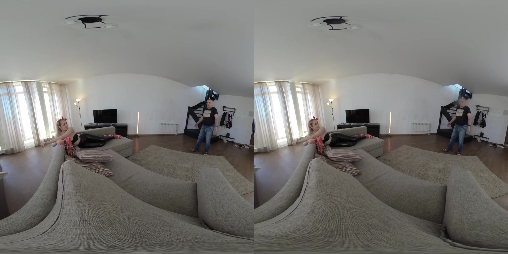 Old Husband Return To Young Wife And Do Anal
