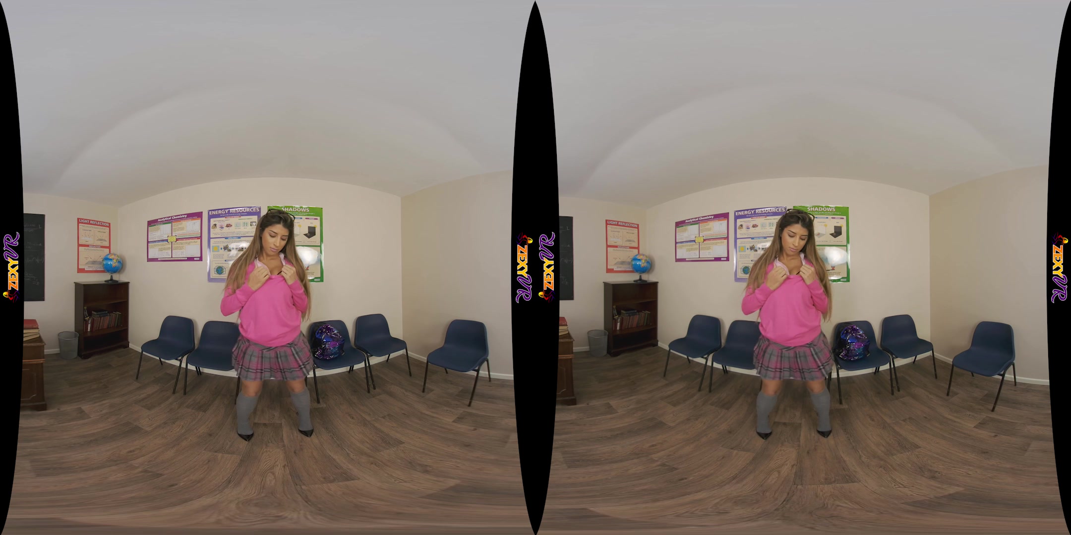 Non-Uniform Day featuring Alexa Campbell - ZexyVR