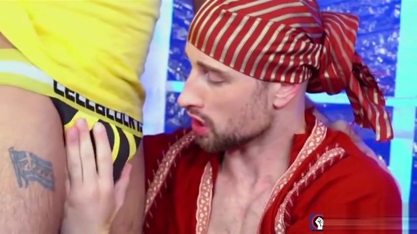 Hardcore gaping asshole after an insane gay fisting session