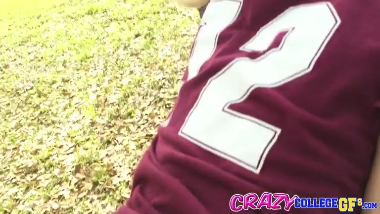 Mila Blaze in Park quickie - CrazyCollegeGFs