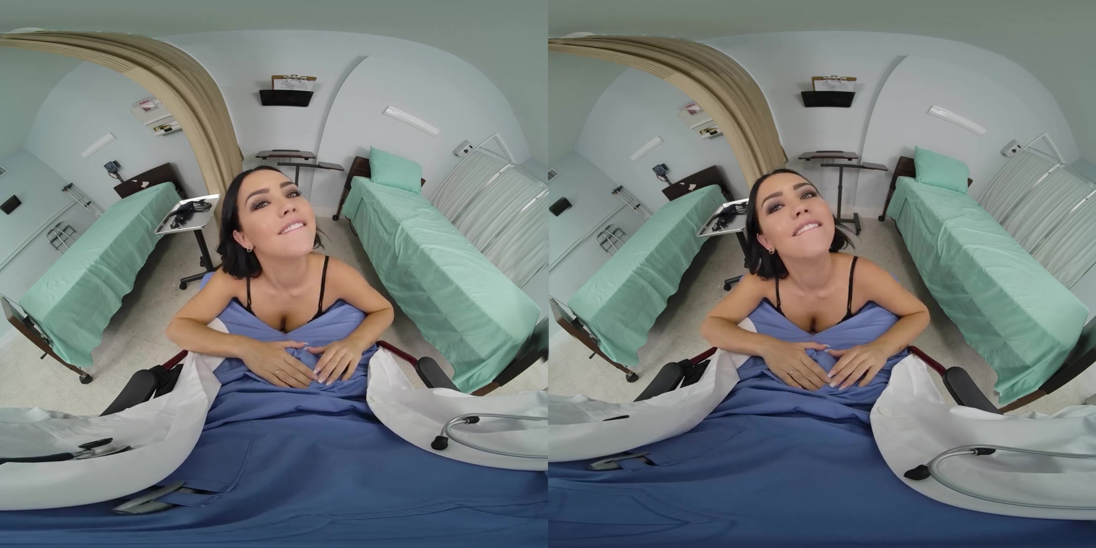 Doctor Banger - Fucking a Latina with a Big Ass in Black Lingerie