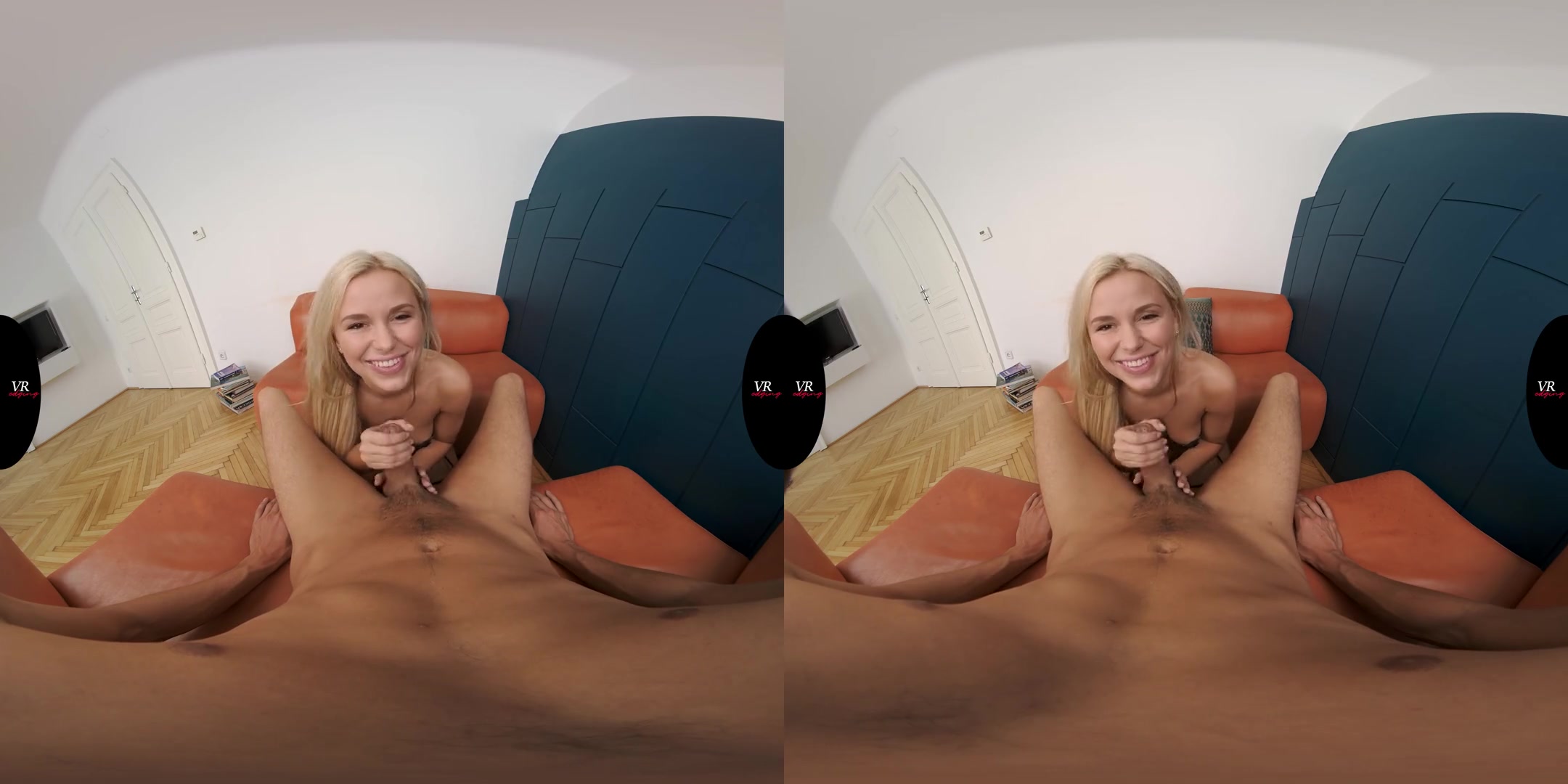 Squeezing Your Balls Will Make You Cum Hard - Blonde Pornstar Blowjob and Edging