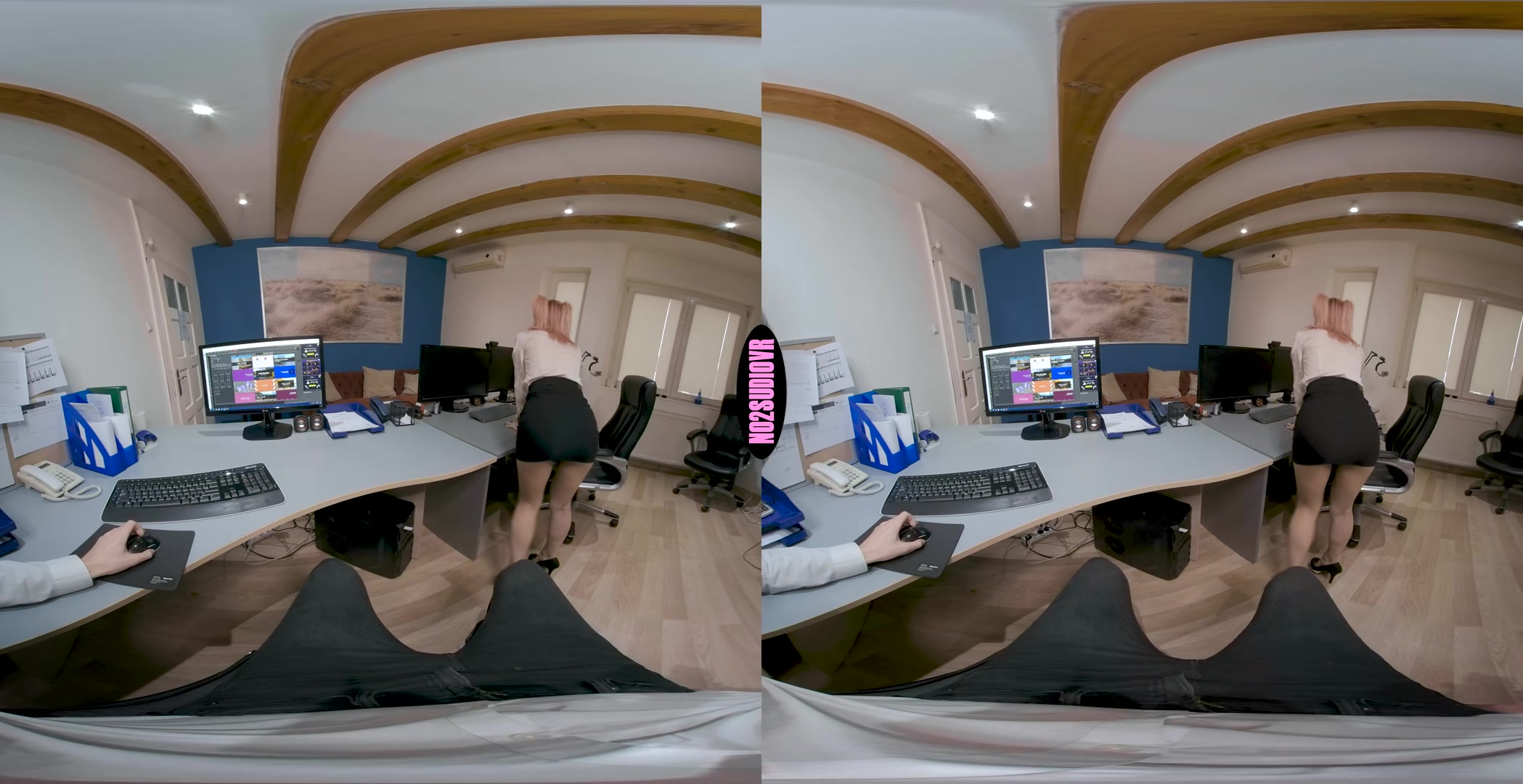 At the Office - Sucking and Fucking my Boss - No2StudioVR