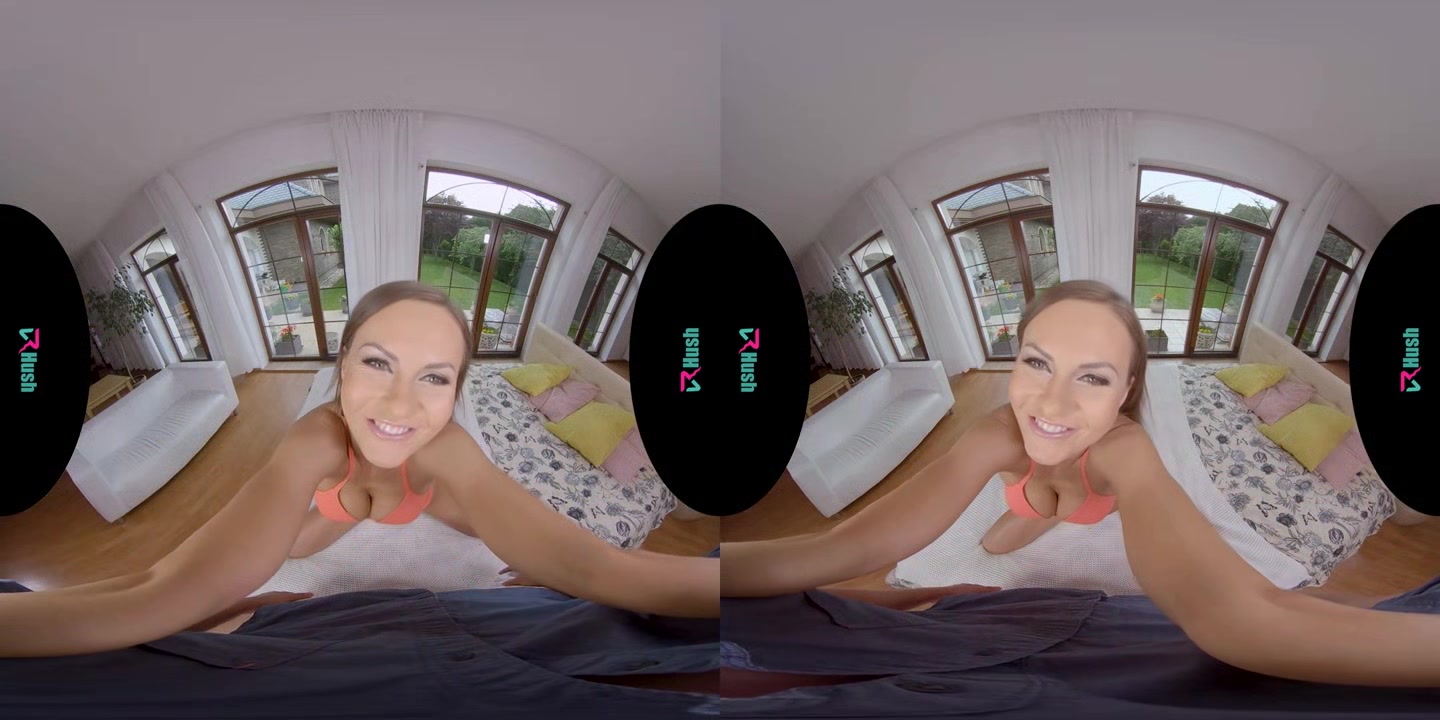 VRHUSH Petite blonde Tina Kay ass fucked in virtual reality