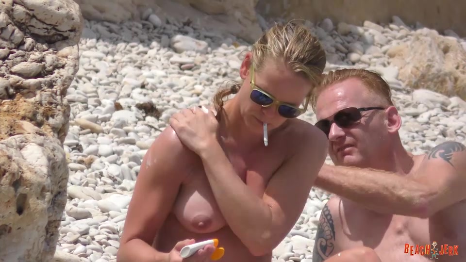 Blonde smoker - BeachJerk