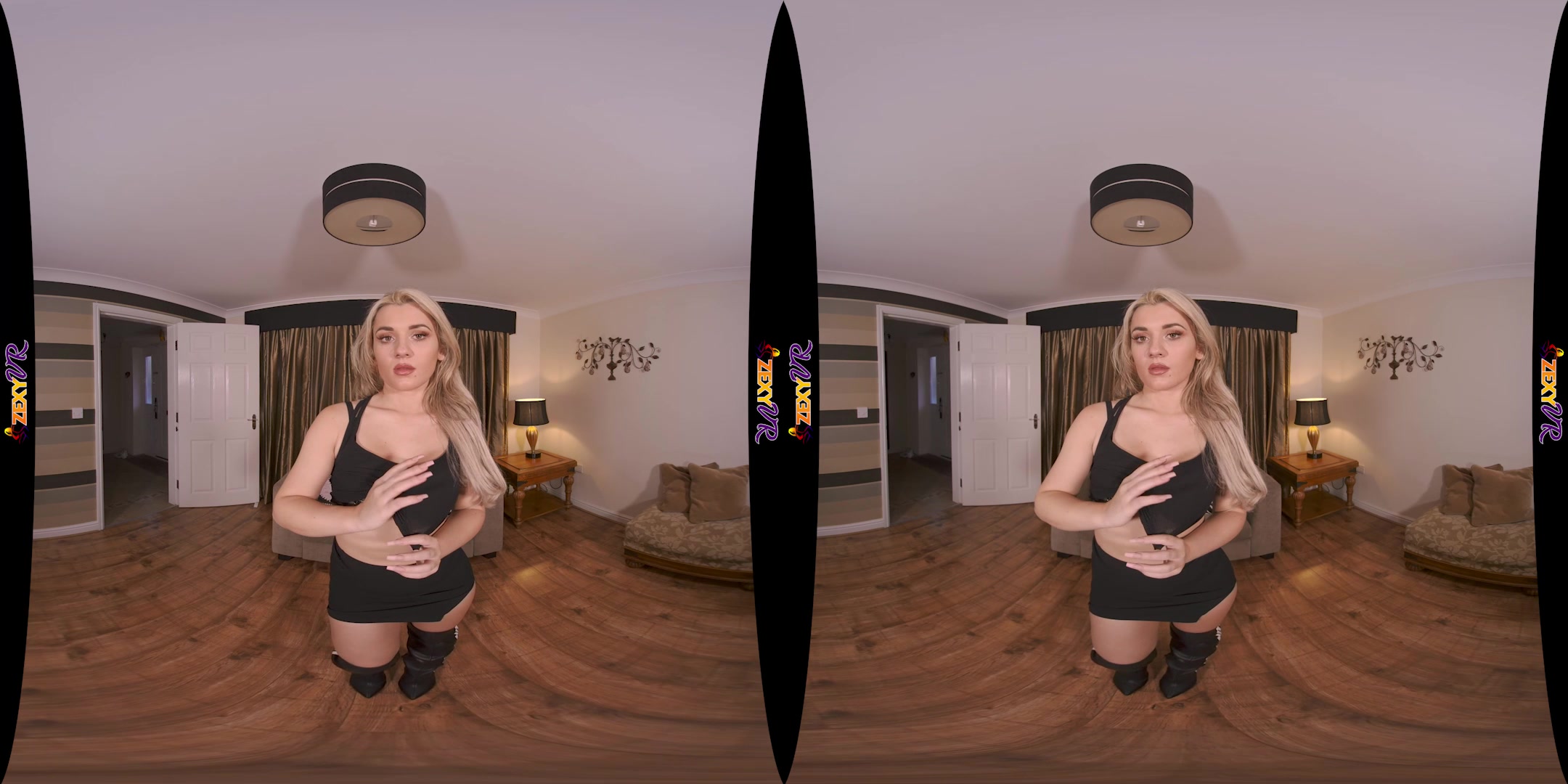 Babe In Black featuring Chelsea Essex - ZexyVR