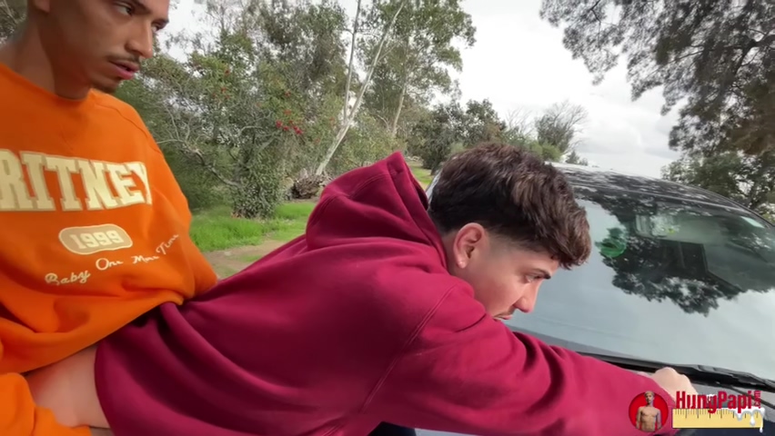 Fucking A Gay Latin Thug Bareback Public Fucking Caught
