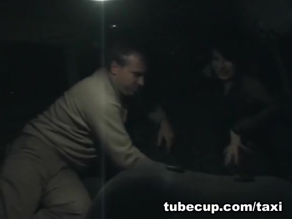 Quick taxi fuck recorded on the adult camera