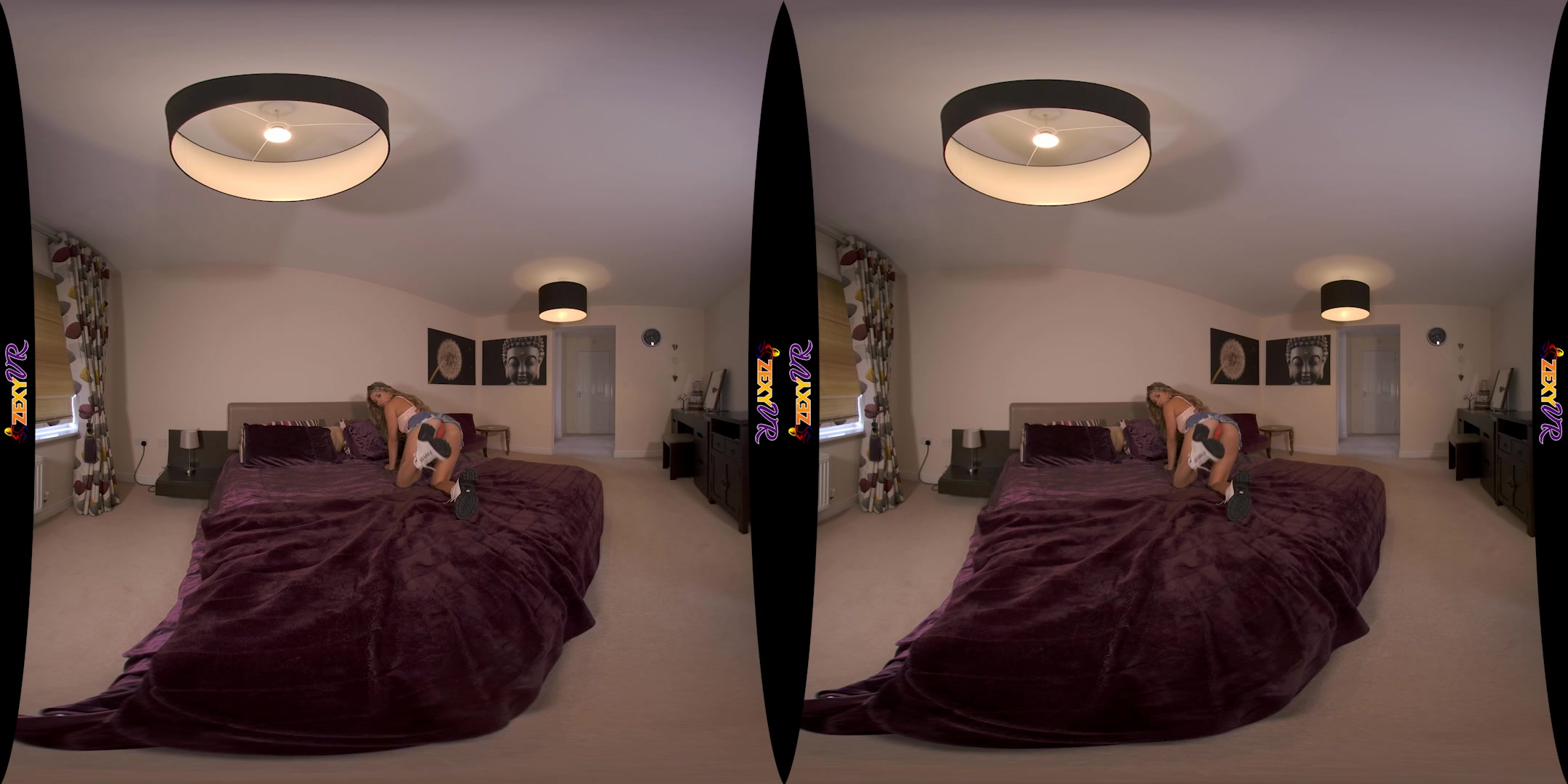 Bedroom Antics featuring Louise K - ZexyVR