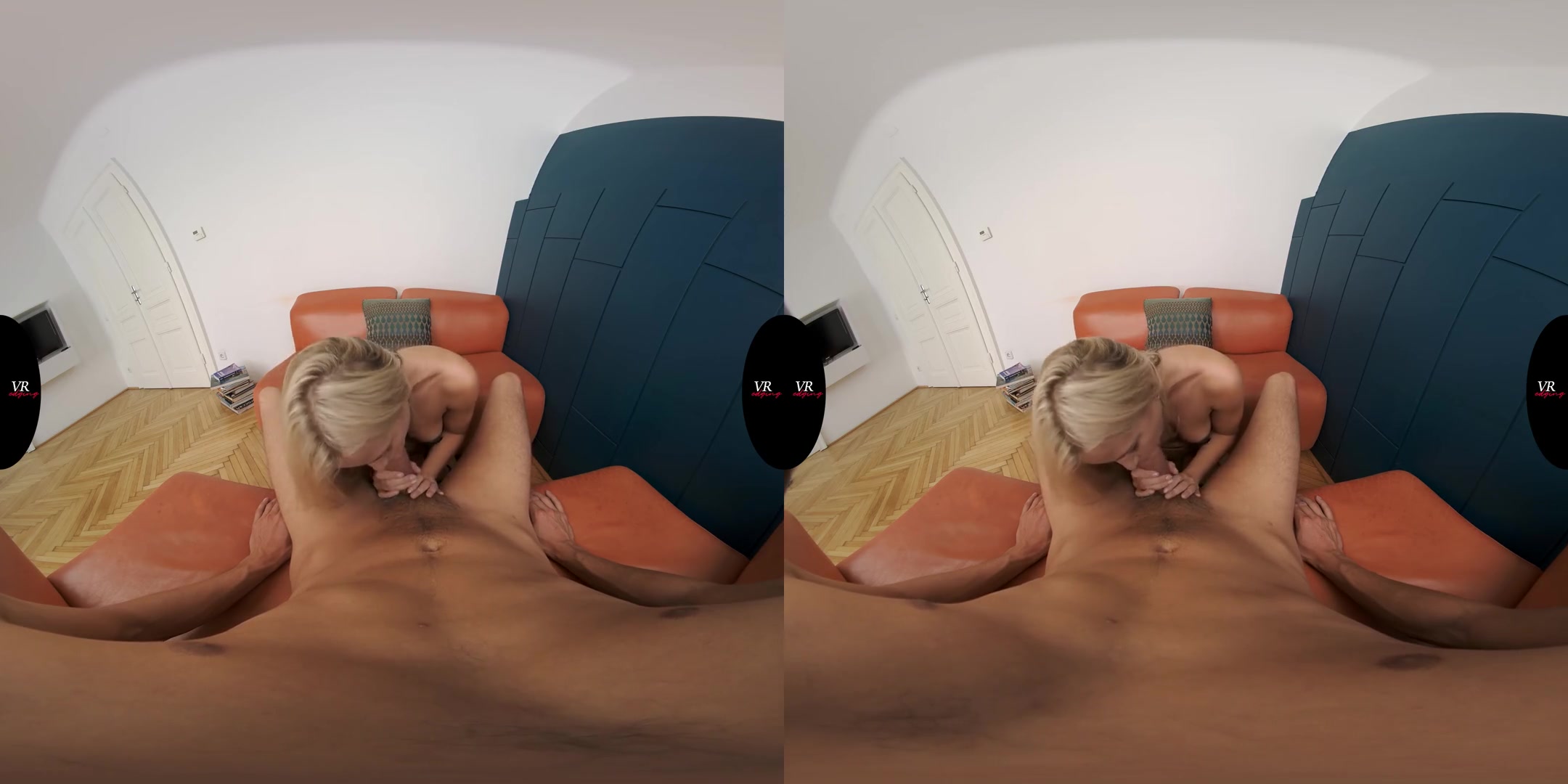 Squeezing Your Balls Will Make You Cum Hard - Blonde Pornstar Blowjob and Edging