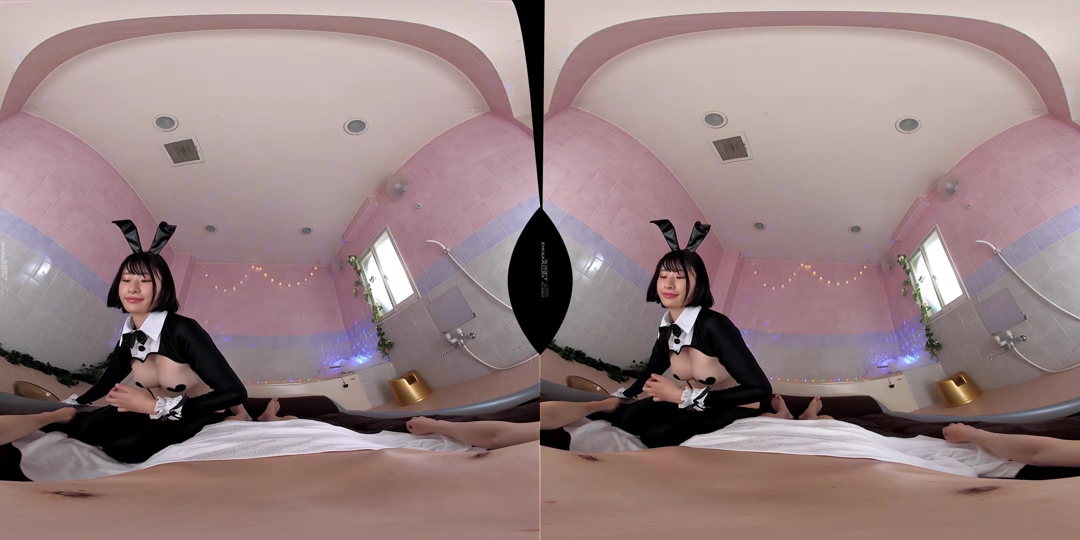 Mei Miyajima - Reverse Bunny Suit Extra Lotion Sexy Erotic Massage Part 2