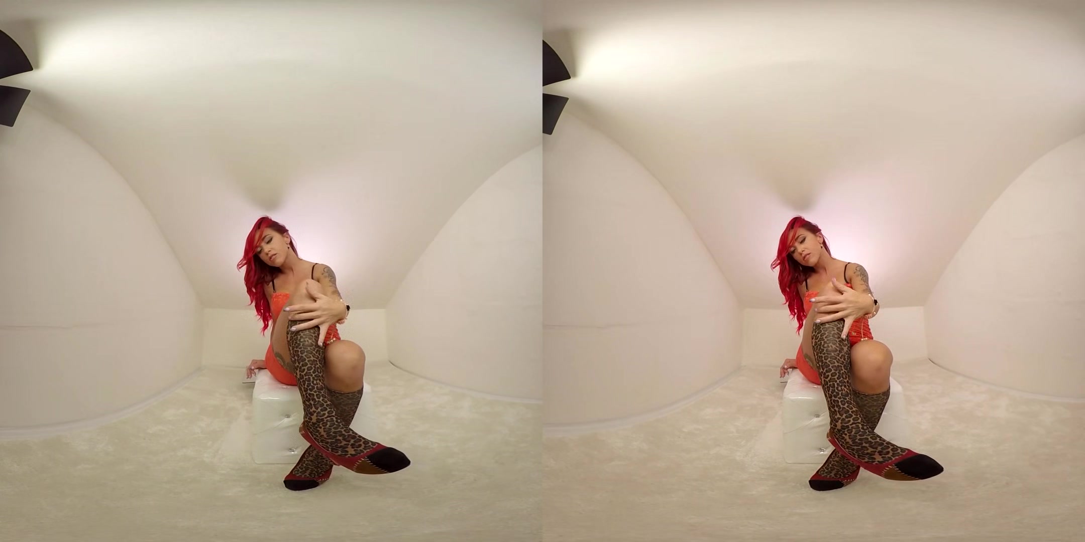 130 - Anne Wildx - Amateur Redhead With Big Tits Toying