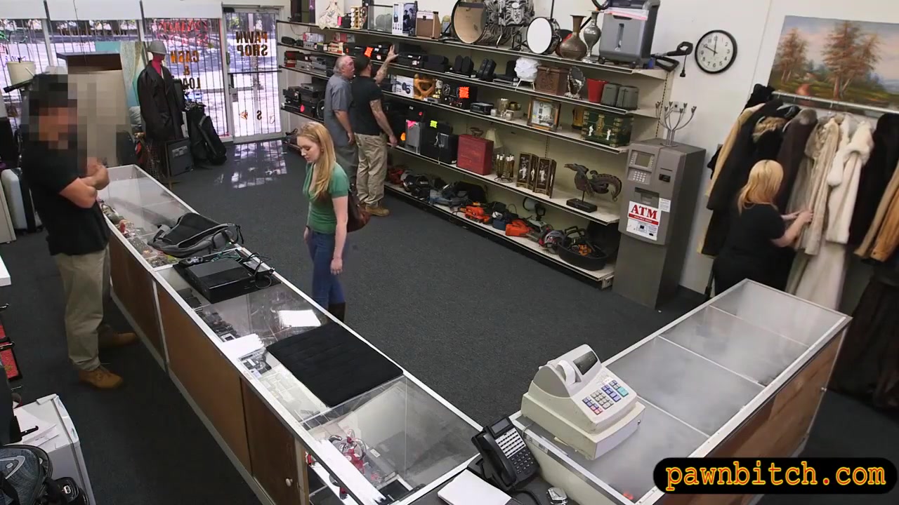 Blondie Pounded By Pervert Pawn Keeper At The Pawnshop