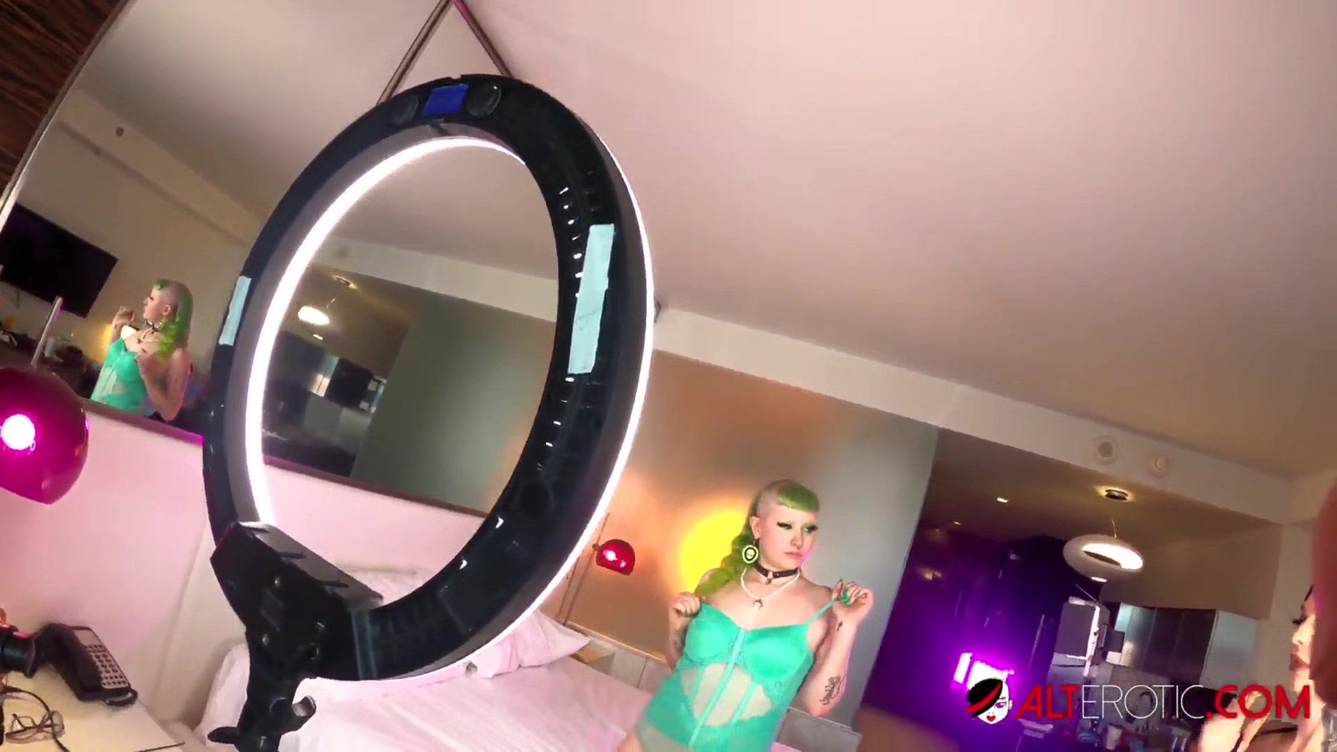 Katt Morehead Stills Behind the Scenes - AltErotic