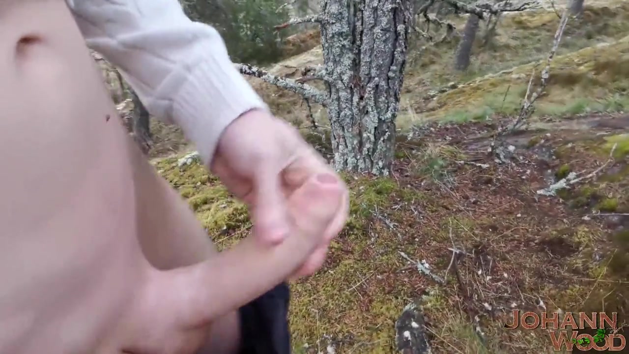 Spit As Lube = Amazing Cumshot! Taking My Dick Out Public And Give It What It Needs