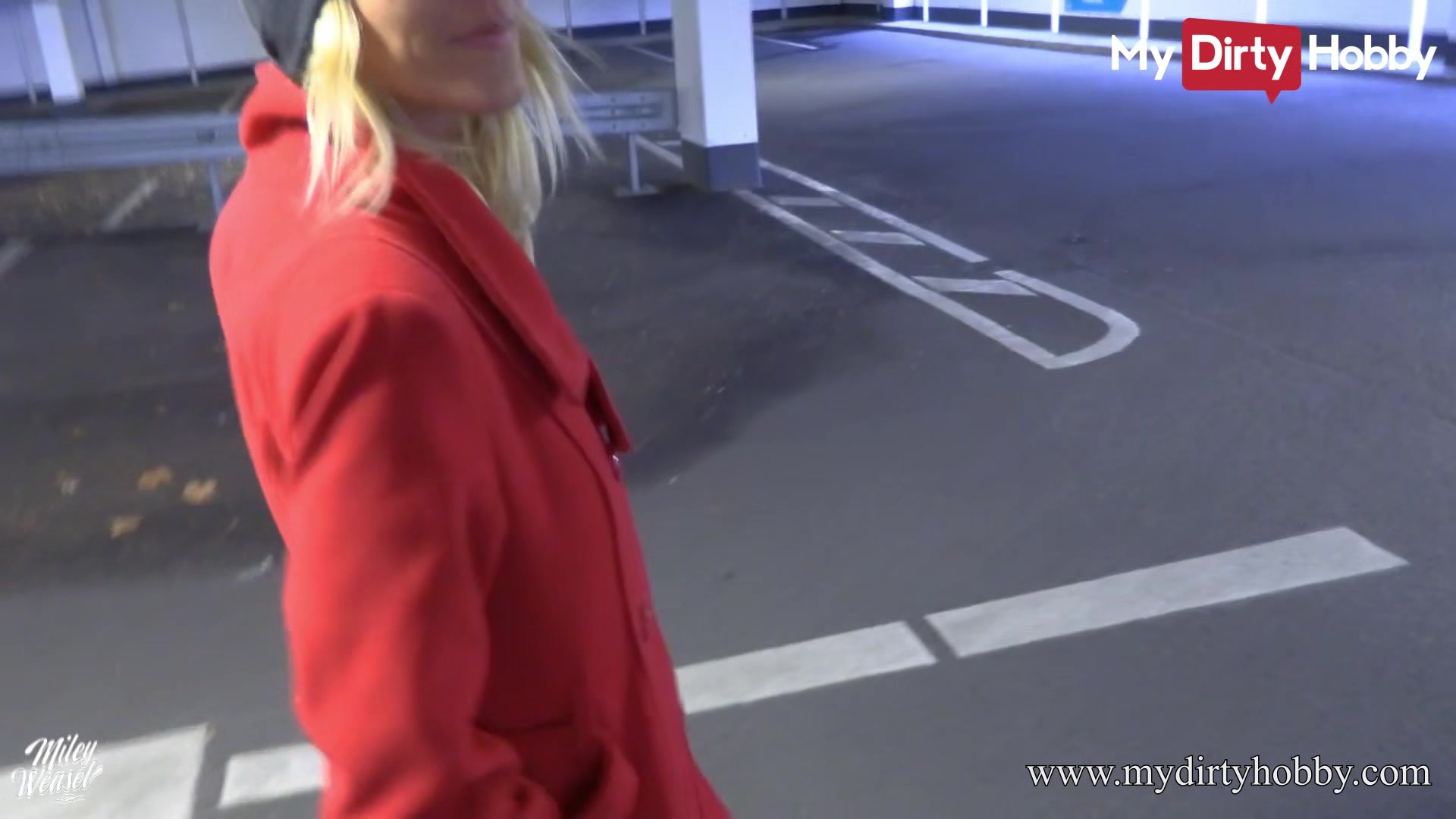 MyDirtyHobby - Public fuck and cumshot at a parking lot