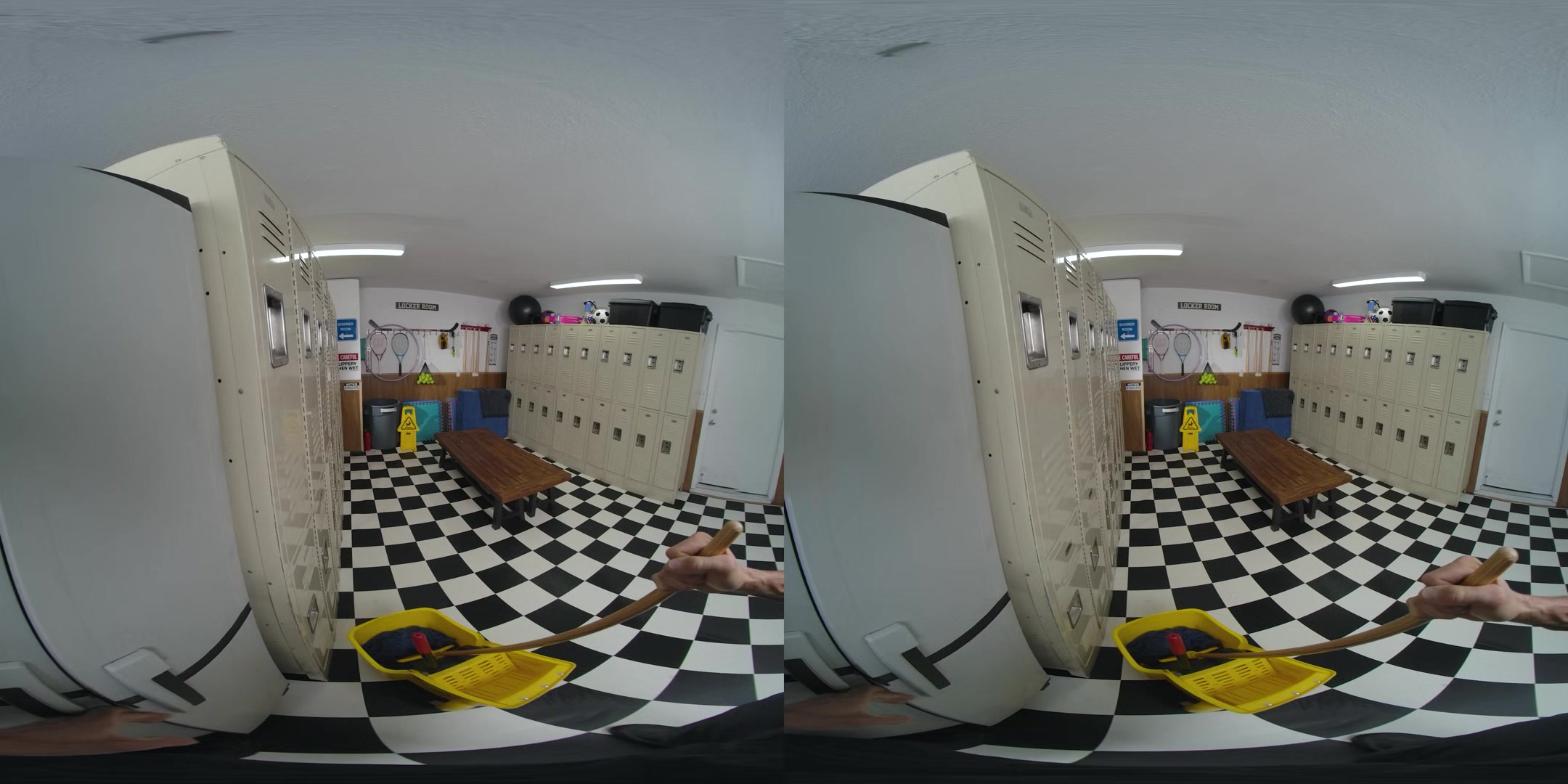 Locker room incident