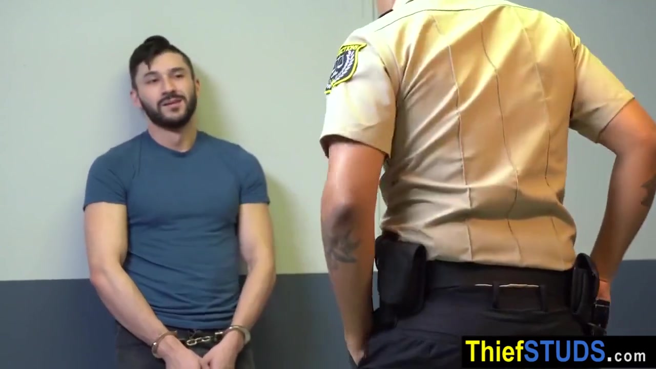 teen 18+ Bribing Latin Gurad On His Big Dick