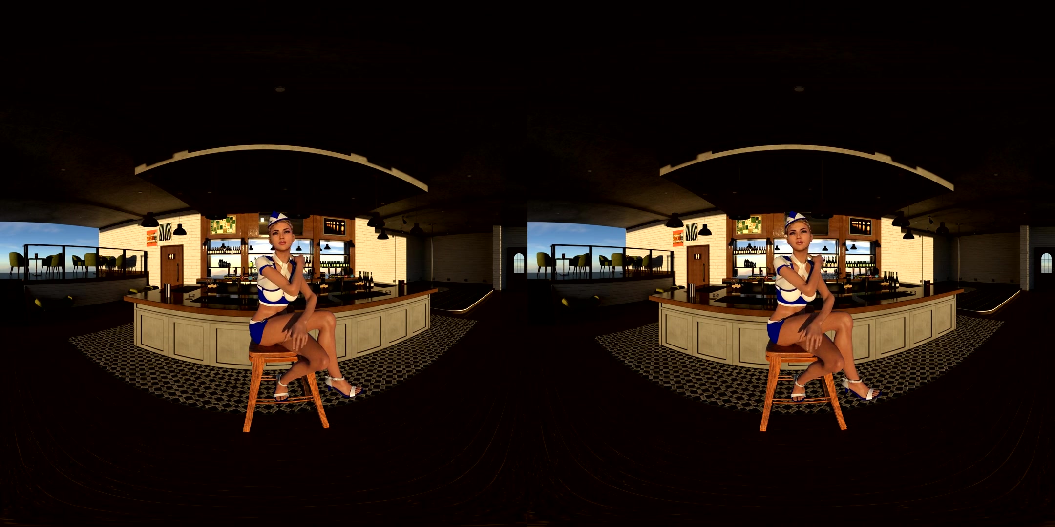 Fly With Me - CGI Porn Solo Babe - SkinRays - SexLikeReal