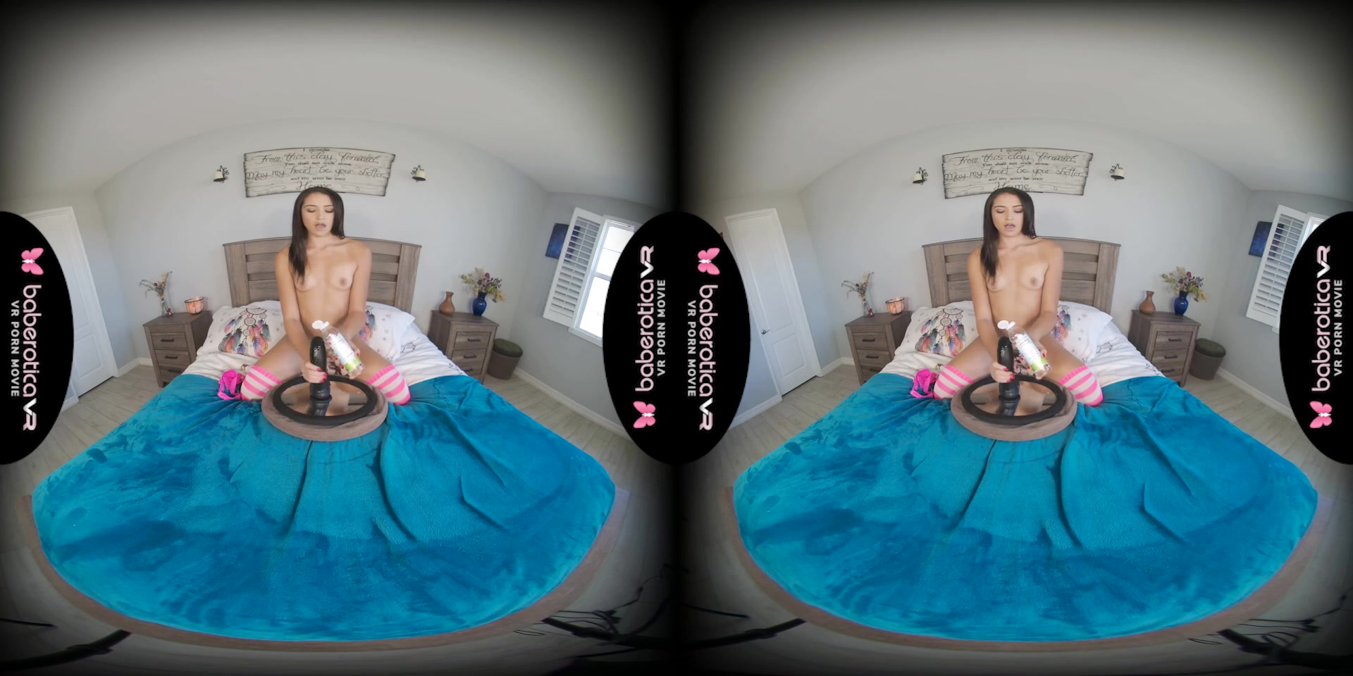 Porn Star and amazing model Miss Avi Love gets off for us in VR