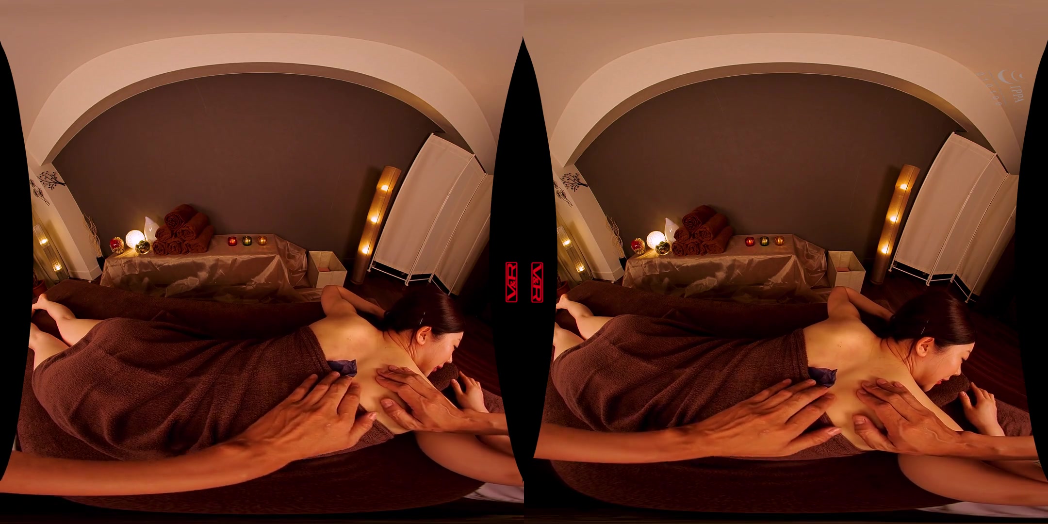 The Busty Wife Takes an Aphrodisiac During her Massage; Gorgeous Japanese Woman Losing Control in VR