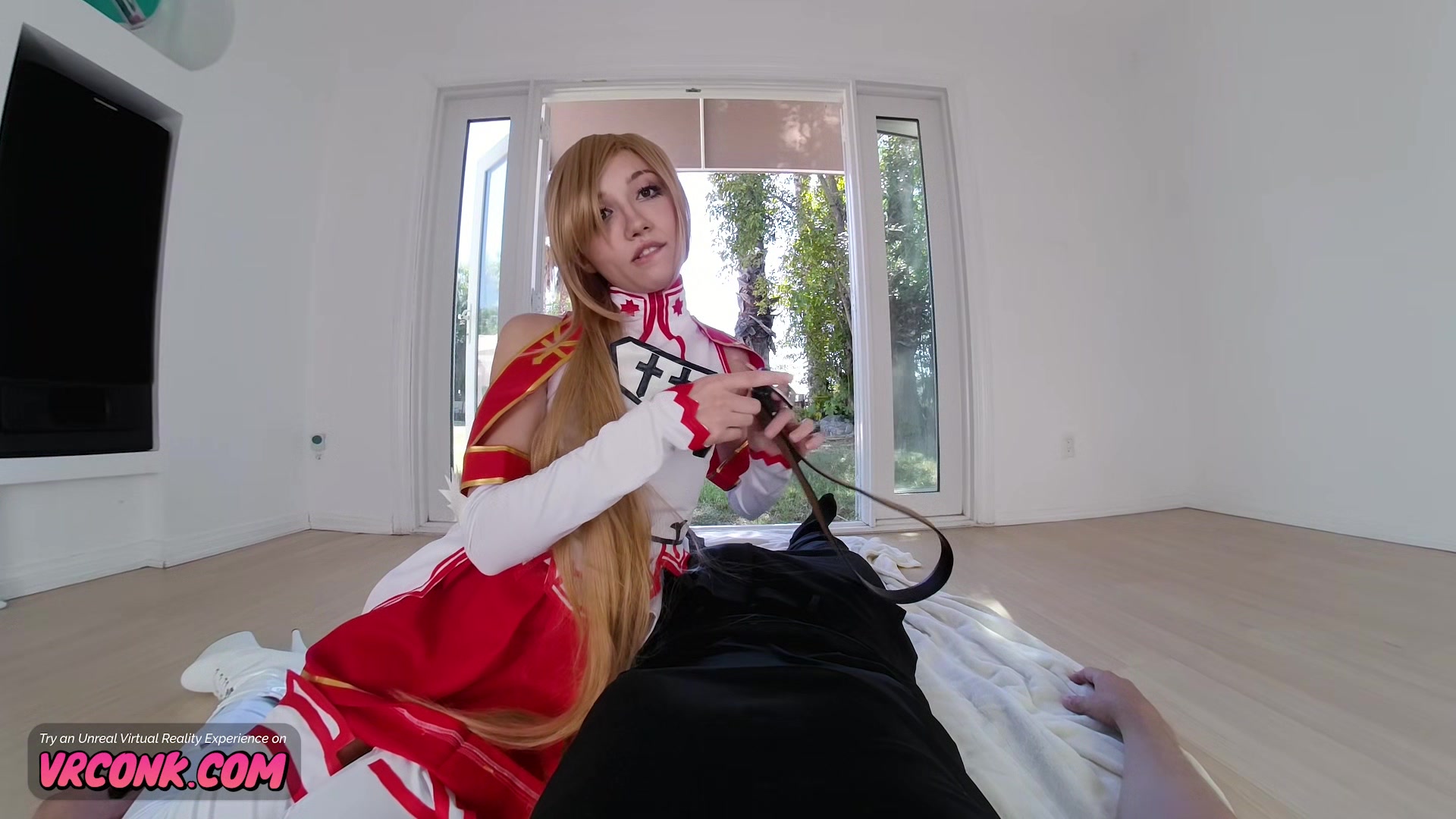 VR Conk Maya Woulfe as Yuuki Asuna - Sword Art Online XXX Parody VR Porn