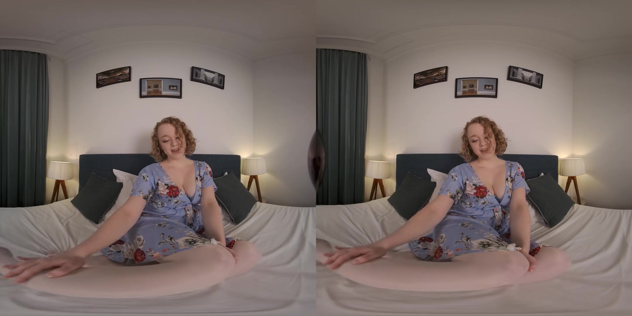 Can You Take Sarah In Those White Stockings?; Busty Amateur Stocking Fetish Solo