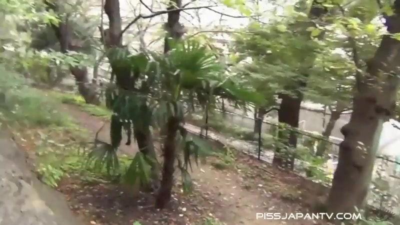 Catching The Girls Marking Their Territory - PissJapanTV