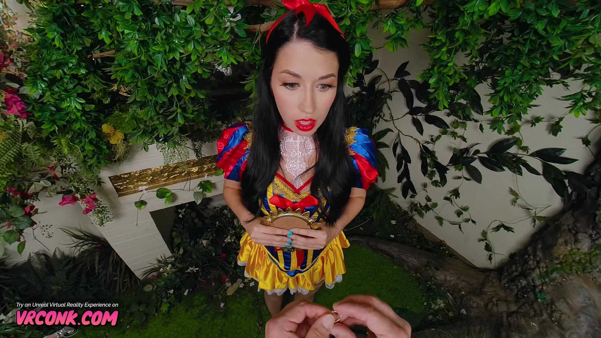VR Conk Lovely Alex Coal as beautiful Snow White sex parody VR Porn