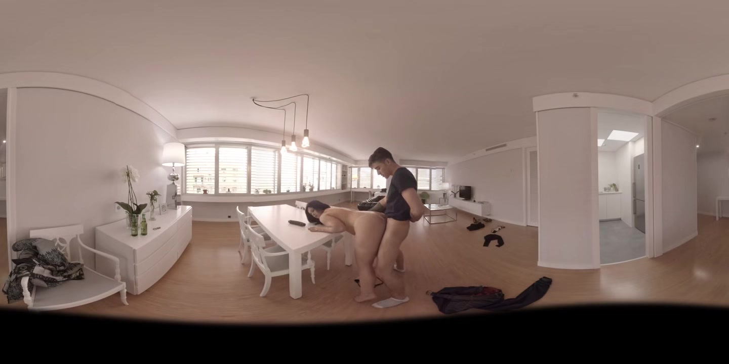 Chubby Girl Gets Fucked on the Table