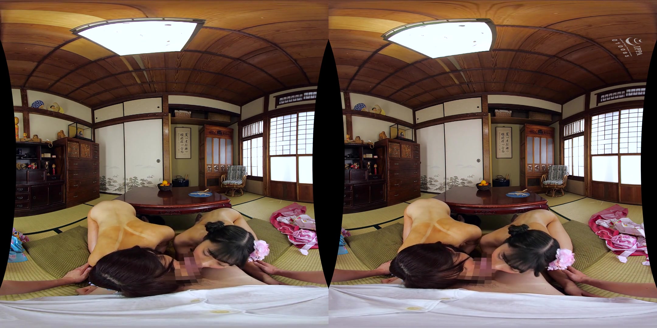 Your Tanned Nieces 2 - FFM teen 18+ Asian Threesome