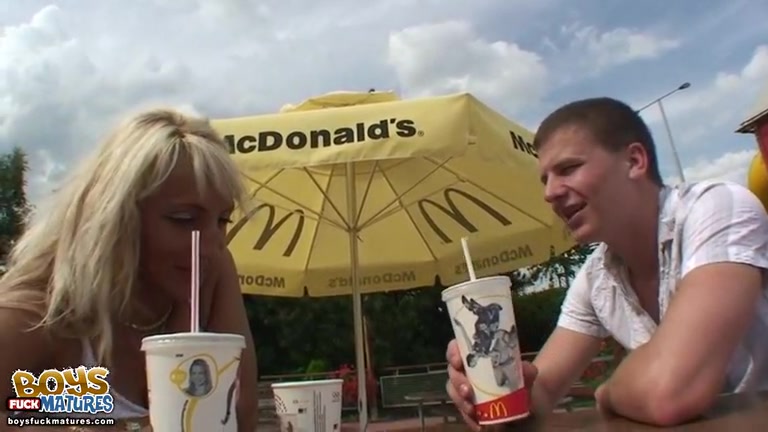 MacDonald's provides food and fuck