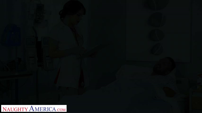Nurse Valentina takes extra care of her patient - ihaveawife