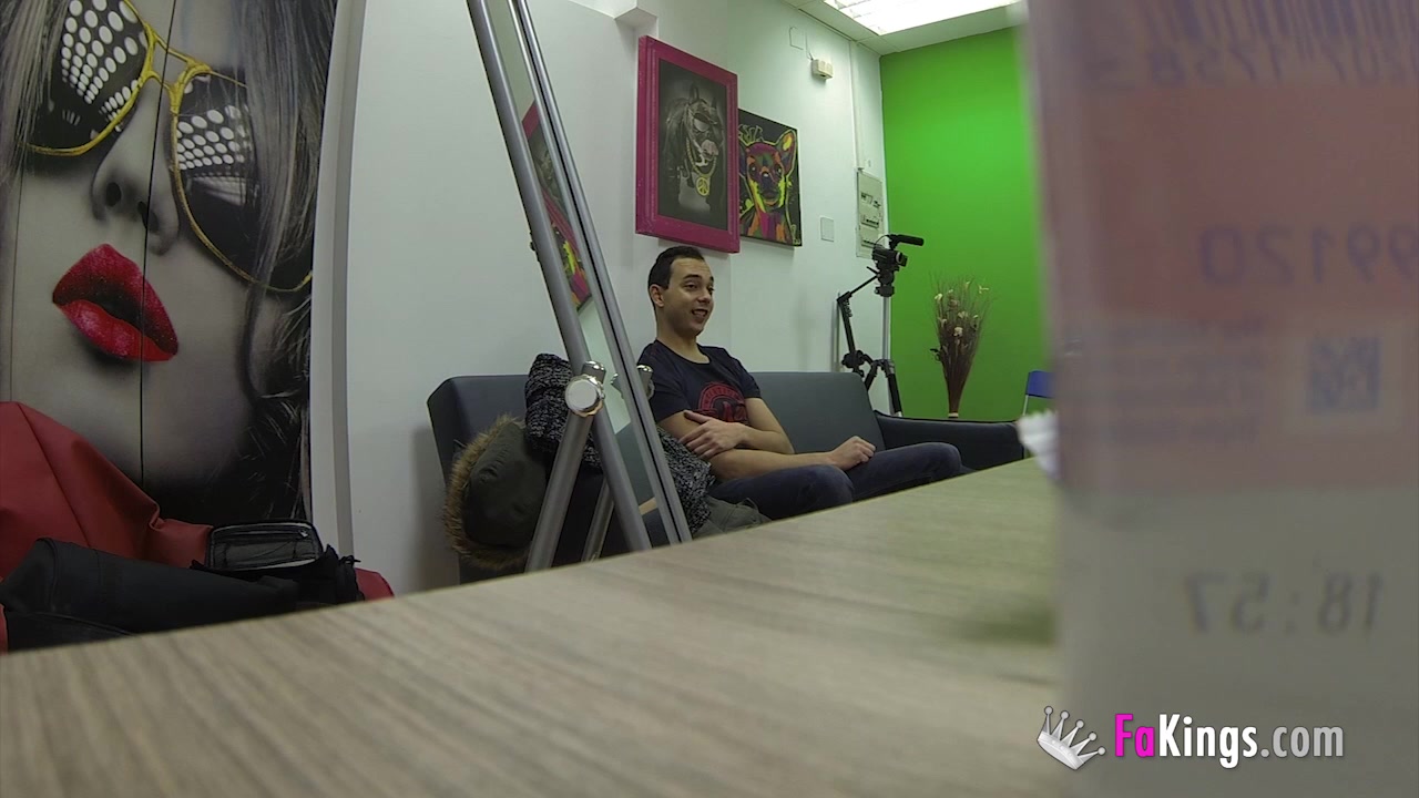 Joana fucks a nervous fan on