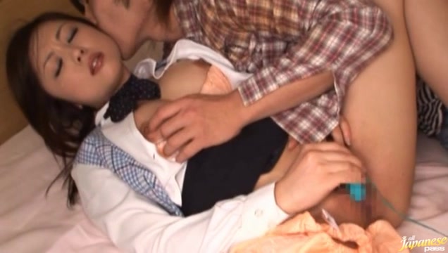 A Messy Creampie For Yura Aikawa After A CFNM Fucking