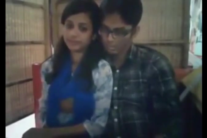 Bangladeshi bf gf in restaurant 2